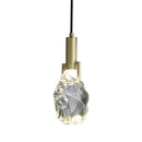 Axya Crystal Pendant Light: Elegant Bedroom Lighting for a Luxurious Ambience