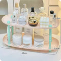Axyaa Double-layer Desk Organizer Shelf for Cosmetic and Office Storage