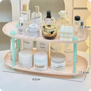 Axyaa Double-layer Desk Organizer Shelf for Cosmetic and Office Storage