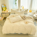 Axyaa Floral Cotton Duvet Cover Sets in Single/Queen/King Sizes