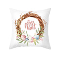 Axyaa Rabbit Flower Grass Ring Egg Pillow Sleeve Axyaa Sofa Seat Chair Decor