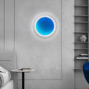 Axyaa Modern Art Wall Lamp for Colorful Cafe Ambience