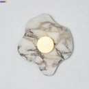 Axyaa Patterned Ceramic LED Wall Sconce for Home Lighting - Wabi Sabi Theme