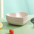 Axyaa Fruit Dish Set: Food Grade, Portable, Multi-function, No Fading Bone Dish