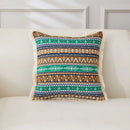 Axyaa Retro Cotton & Linen Throw Pillowcase 45x45 - Yarn-Dyed Jacquard Cover