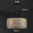 Luxury Crystal Chandelier for Living Room Bedroom Dining Room by Axyaa
