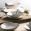 Axyaa Nordic Ceramics Irregular Shape Bowls Plates Set