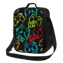 Axyaa Insulated Gaming Lunch Bag: Keeps Food Cold for Work, School, or Beach