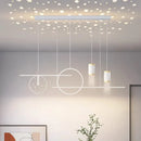 Axyaa LED Chandeliers for Dining Room - Modern Pendant Lights for Ceiling and Indoor Lighting