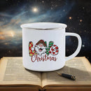 Axyaa Enamel Cup: Cute & Funny Original Anime Mug for Tea, Coffee, Beer & Travel