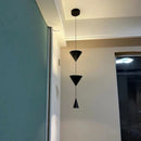 Axyaa Minimalist LED Art Hourglass Chandelier for Home Decoration