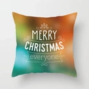 Axyaa Festive Green Christmas Polyester Bedspread Set