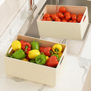 Axyaa Multi-functional Plastic Storage Box - Kitchen Organizer for Seasoning Jars and Food