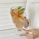 Axya Glass Juice Cold Drink Creative Cup Set