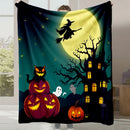 Axyaa Digital Cartoon Printed Flannel Blanket for Office & Leisure