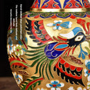 Axyaa Cloisonné Vases: Handmade Enamel Floral Decor Antique Chinese Porcelain Collectibles