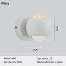 Axyaa Modern Nordic Rotatable Wall Lamp for Bedroom and Hallway
