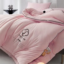 Axyaa Soft Knit Cotton Soybean Fiber Antibacterial Winter Quilt - Thick & Warm