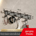 Axyaa Adjustable Bathroom Door Hook for Kitchen and Clothes Hanging