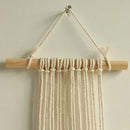 Axyaa Round Brown Macrame Wall Hanging: Boho Home Decor for Bedroom, Apartment & Dorm