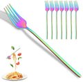 Axyaa Stainless Steel Dinner Fork Set of 8 Pieces