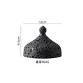 Axyaa Meteorite Ball Plate: Japanese Style Round Tableware Separator for Creative Dining