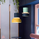 Axyaa Macaron Acrylic Pendant Light: High Quality, Colorful, Minimalist Chandelier for Living Room