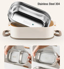 Axyaa Stainless Steel Thermal Lunch Box Set