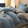 Axyaa Soft, Plush Fleece Duvet Cover for Autumn/Winter - 200x230/150x200 Size