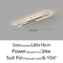 Axyaa LED Ceiling Lights for Bedroom Hallway, Modern Indoor Lighting Fixtures for Living Room