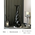 Axyaa White Ceramic Vases, Dried Flower Arrangers, TV Wall Grilles, Entrance Cabinet Decor