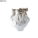 Axyaa Flower Bud Vase Table Decoration Irregular Crafts Room Decor Aesthetic Piece