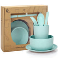 Axyaa Kids Wheat Straw Tableware Set