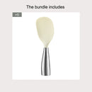 Axyaa Silicone Cooking Spoon Set