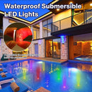 Axyaa Submersible RGB Tea Lights with Remote for Vase Pool Waterproof Lighting