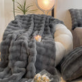 Axyaa Class A 480g Rex Rabbit Hair Blanket - Multi-functional Quilt Cover & Leisure Blanket