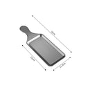 Axyaa Stainless Steel Steak Tray, Rectangular Plate for BBQ and Snacks
