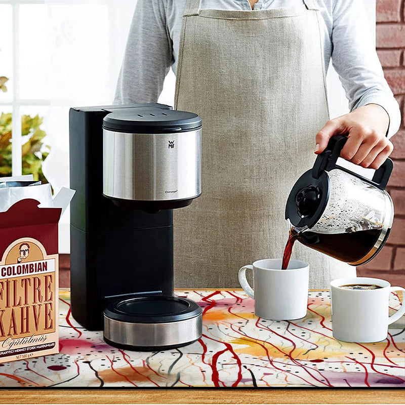 Axyaa Diatom Mud Kitchen Drain Pads: Absorbent Tableware Mat for Coffee Machine & Bowls