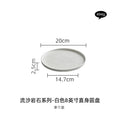 Axyaa Black & White Ceramic Tableware Set - Plates, Bowls, Japanese Luxury Dining Collection