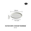 Axyaa Black & White Ceramic Tableware Set - Plates, Bowls, Japanese Luxury Dining Collection