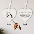 Axyaa Personalized Ceramic Photo Engraved Heartfelt Keepsake Gift