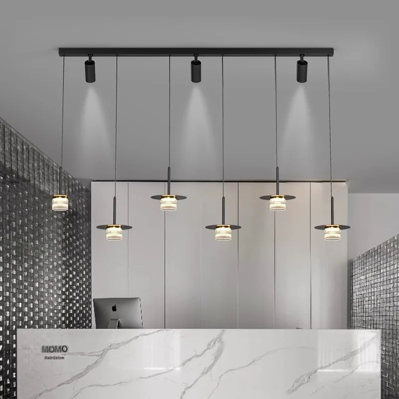 Axyaa Modern LED Pendant Chandeliers for Living and Dining Room Lighting