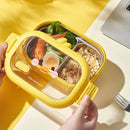 Axyaa Kids Stainless Steel Lunch Box, Sealed Container, Heatable, Portable Organizer