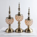 Axyaa Crystal Glaze Ceramic Wedding Gift Home Decor Figurines