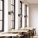 Axya Industrial Vintage LED Wall Light Iron Cage Sconce Indoor Lighting