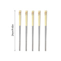 Axyaa Stainless Steel Non-Slip Chinese Chopsticks - Portable & Reusable