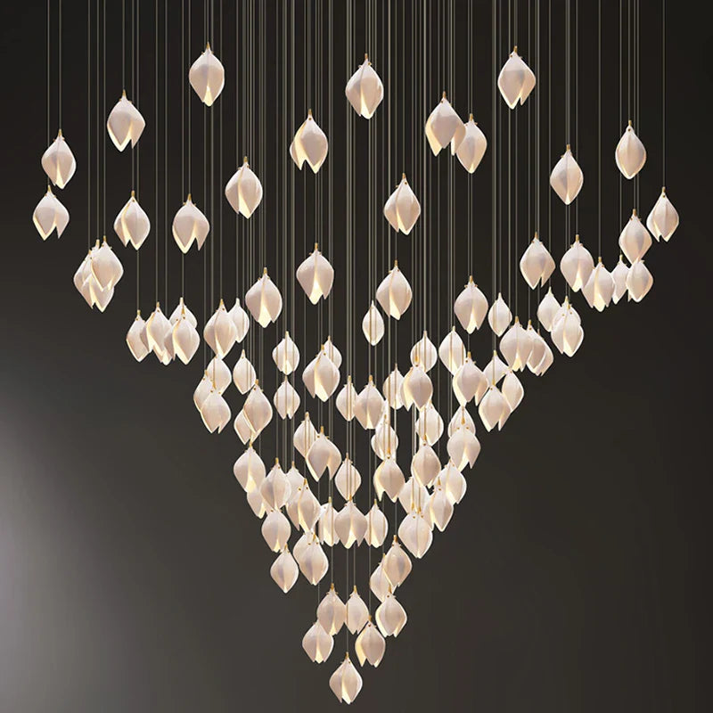 Axyaa Petals G9 LED Pendant Lights for Home, Hotel, and Lobby