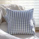 Axyaa Cotton Cushion Cover - Home Decor Big Plaid/Samll Plaid for Sofa Bed 45x45cm