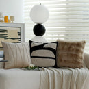 Axyaa Geometric Cushion Cover |Soft & Warm Nordic Ins Pillow Cover for Sofa