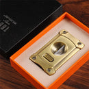 Axya Portable V-Cut Cigar Cutter Set with Sharp Puncher
